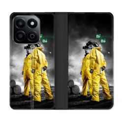 Housse cuir portefeuille Pour Honor 200 Smart 5G Breaking Bad Affiche