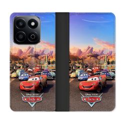 Housse cuir portefeuille Pour Honor 200 Smart 5G Cars Affiche