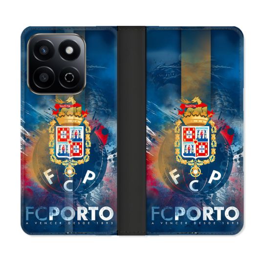 Housse cuir portefeuille Pour Honor 200 Smart 5G Foot FC Porto