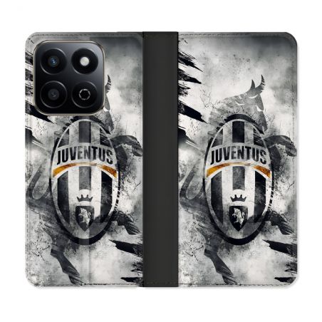 Housse cuir portefeuille Pour Honor 200 Smart 5G Foot Juventus Turin