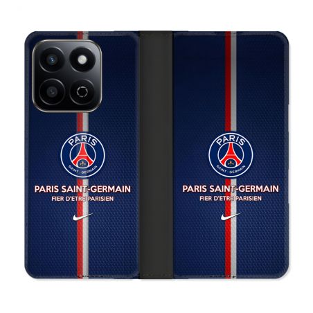 Housse cuir portefeuille Pour Honor 200 Smart 5G Foot PSG Fier