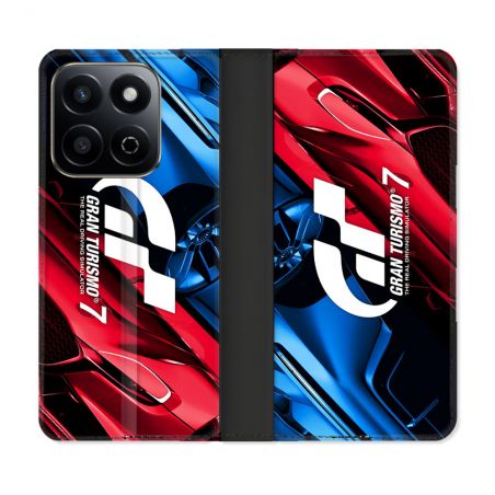 Housse cuir portefeuille Pour Honor 200 Smart 5G Gran Turismo