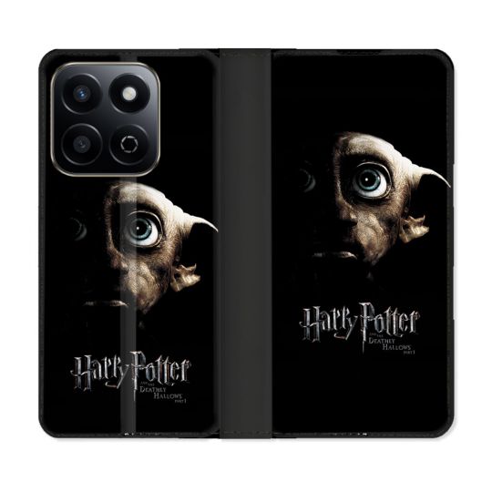 Housse cuir portefeuille Pour Honor 200 Smart 5G Harry Potter Hollows Dobby
