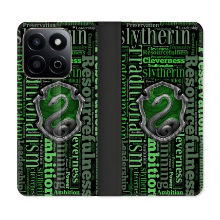 Housse cuir portefeuille Pour Honor 200 Smart 5G Harry Potter Serpentar