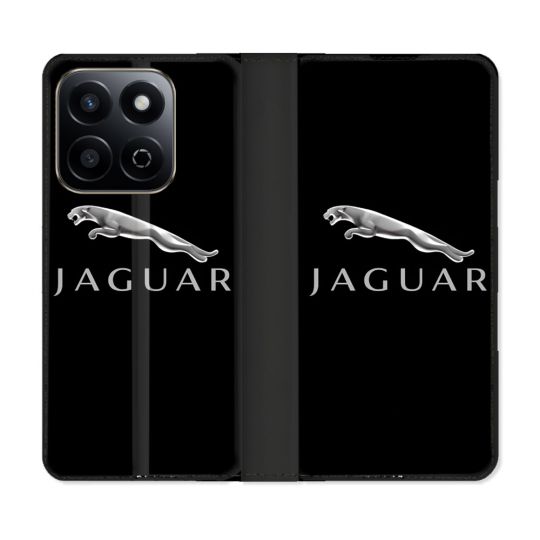 Housse cuir portefeuille Pour Honor 200 Smart 5G Jaguar