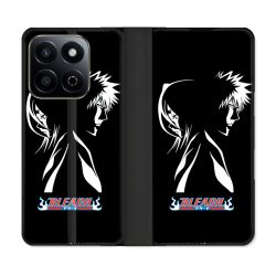 Housse cuir portefeuille Pour Honor 200 Smart 5G Manga Bleach Duo