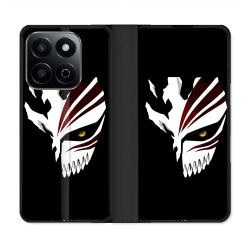 Housse cuir portefeuille Pour Honor 200 Smart 5G Manga Bleach Masque