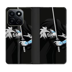 Housse cuir portefeuille Pour Honor 200 Smart 5G Manga Boruto Epée