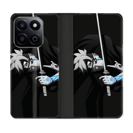 Housse cuir portefeuille Pour Honor 200 Smart 5G Manga Boruto Epée