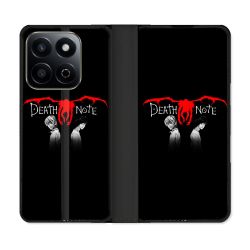 Housse cuir portefeuille Pour Honor 200 Smart 5G Manga Death Note Noir