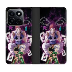 Housse cuir portefeuille Pour Honor 200 Smart 5G Manga Hunter X Hunter Hisoka