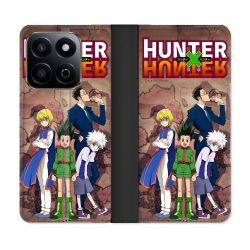 Housse cuir portefeuille Pour Honor 200 Smart 5G Manga Hunter X Hunter Vintage