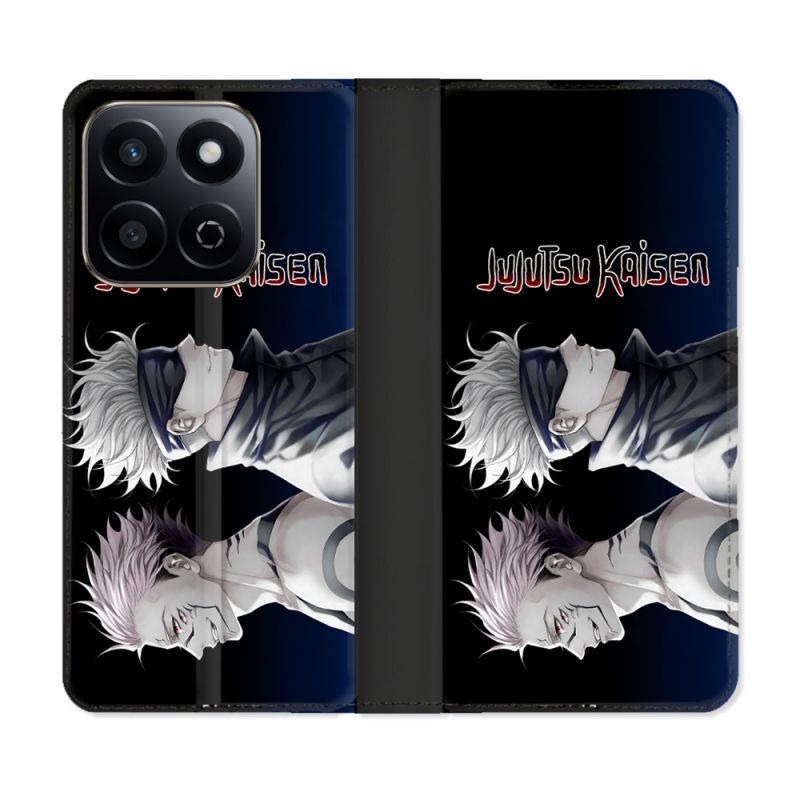 Housse cuir portefeuille Pour Honor 200 Smart 5G Manga Jujutsu Kaisen