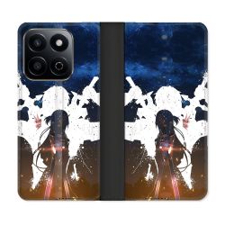 Housse cuir portefeuille Pour Honor 200 Smart 5G Manga SAO sword Art Online Asuna