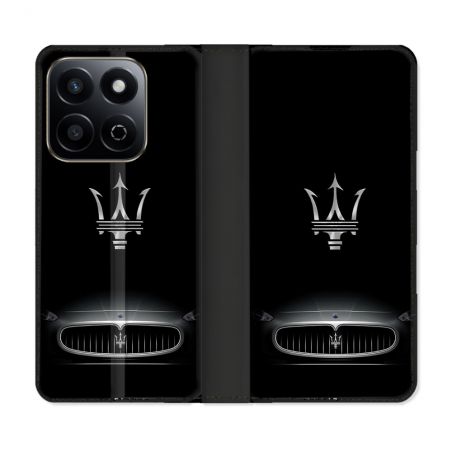 Housse cuir portefeuille Pour Honor 200 Smart 5G Maserati