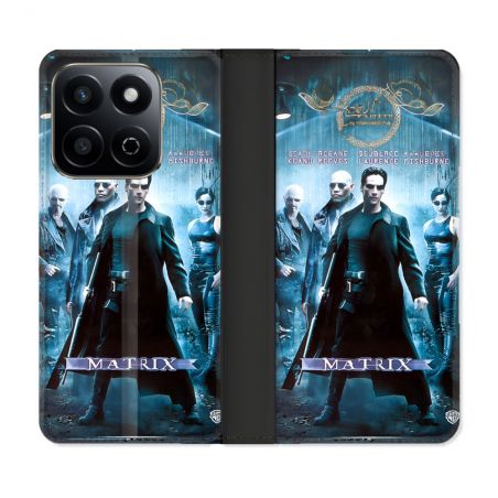 Housse cuir portefeuille Pour Honor 200 Smart 5G Matrix Affiche