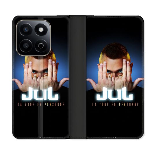 Housse cuir portefeuille Pour Honor 200 Smart 5G Musique Jul Signe