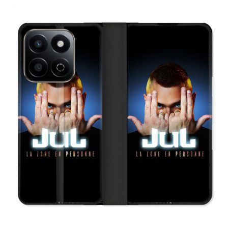 Housse cuir portefeuille Pour Honor 200 Smart 5G Musique Jul Signe