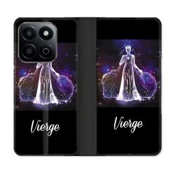 Housse cuir portefeuille Pour Honor 200 Smart 5G Signe Zodiaque 2 Vierge
