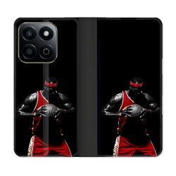 Housse cuir portefeuille Pour Honor 200 Smart 5G Sport Basketeur
