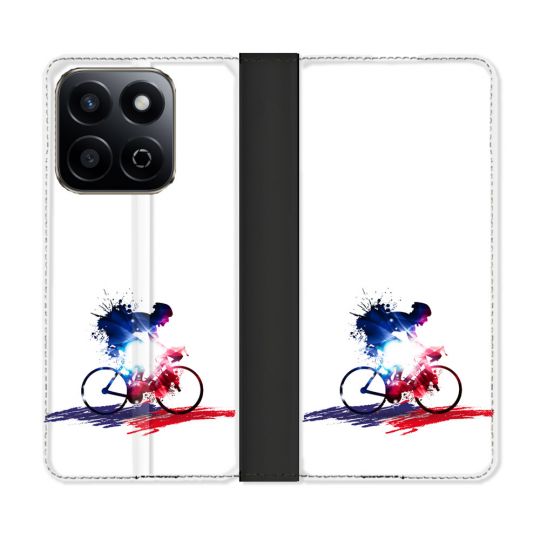 Housse cuir portefeuille Pour Honor 200 Smart 5G Sport Cyclisme France