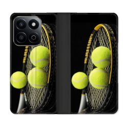 Housse cuir portefeuille Pour Honor 200 Smart 5G Sport Tennis Balls