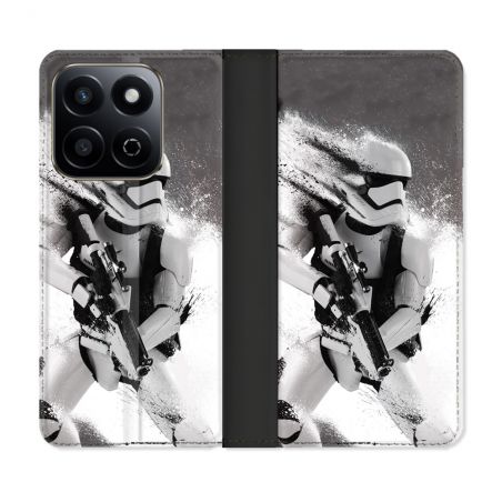Housse cuir portefeuille Pour Honor 200 Smart 5G Star Wars - Trooper