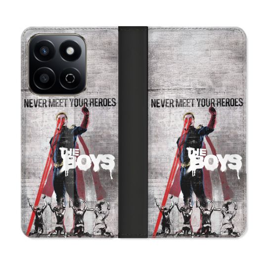 Housse cuir portefeuille Pour Honor 200 Smart 5G The Boys Affiche