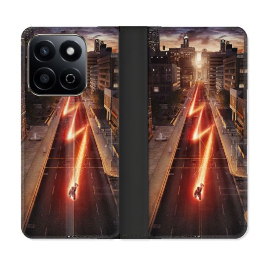 Housse cuir portefeuille Pour Honor 200 Smart 5G The Flash City