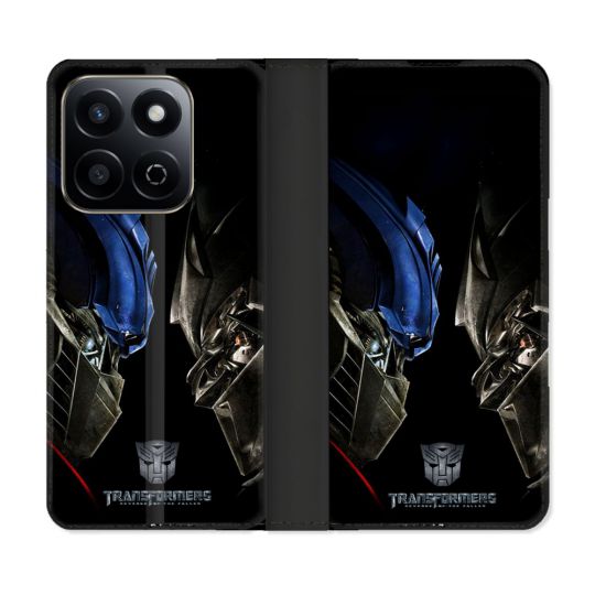 Housse cuir portefeuille Pour Honor 200 Smart 5G Transformers