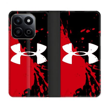 Housse cuir portefeuille Pour Honor 200 Smart 5G Under Armour
