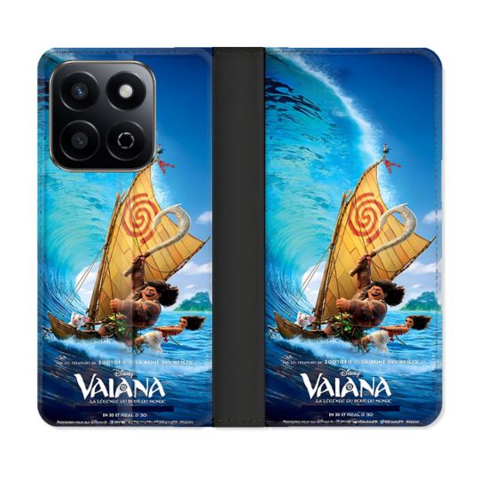 Housse cuir portefeuille Pour Honor 200 Smart 5G Vaiana