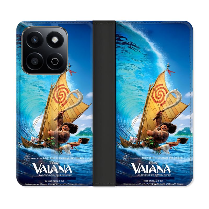 Housse cuir portefeuille Pour Honor 200 Smart 5G Vaiana