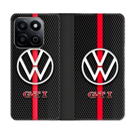 Housse cuir portefeuille Pour Honor 200 Smart 5G Volkwagen Line
