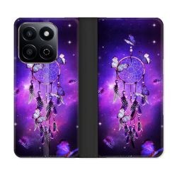 Housse cuir portefeuille Pour Honor 200 Smart 5G Zen Attrape Reve Papillon