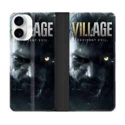 Housse cuir portefeuille Pour Iphone 17 Resident Evil