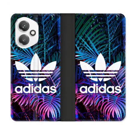 Housse cuir portefeuille Pour Honor 400 5G Adidas Palmier