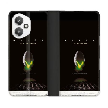Housse cuir portefeuille Pour Honor 400 5G Alien Affiche