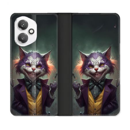 Housse cuir portefeuille Pour Honor 400 5G Animal Chat Joker