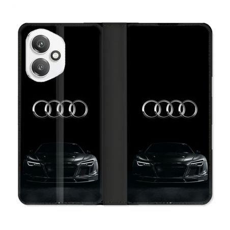Housse cuir portefeuille Pour Honor 400 5G Audi