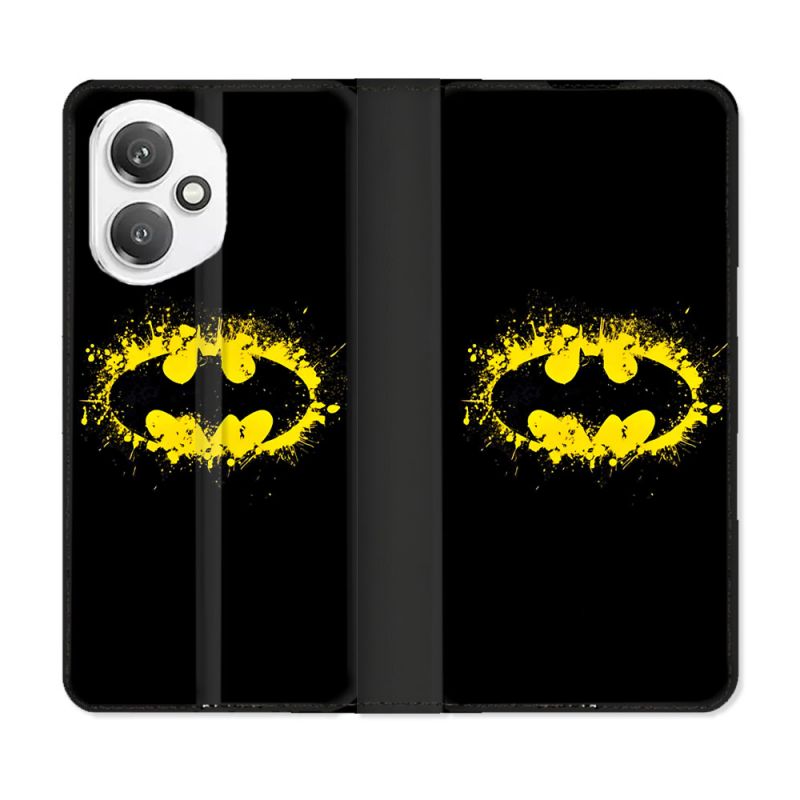 Housse cuir portefeuille Pour Honor 400 5G Batman Logo