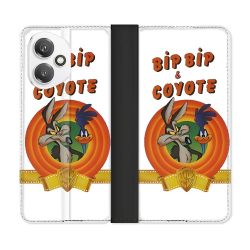 Housse cuir portefeuille Pour Honor 400 5G Bip Bip Coyote
