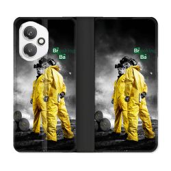 Housse cuir portefeuille Pour Honor 400 5G Breaking Bad Affiche