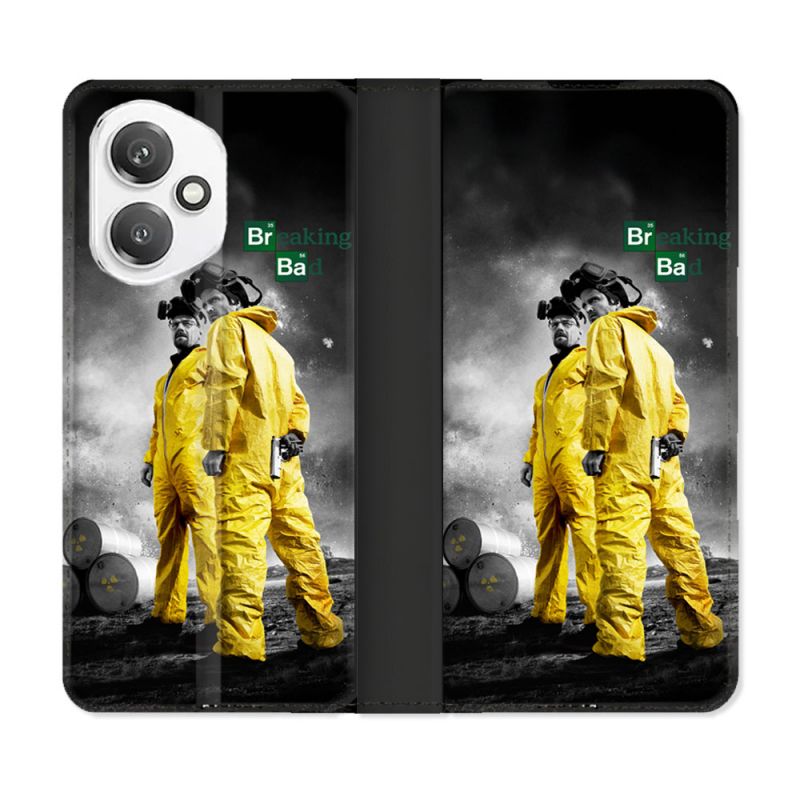 Housse cuir portefeuille Pour Honor 400 5G Breaking Bad Affiche