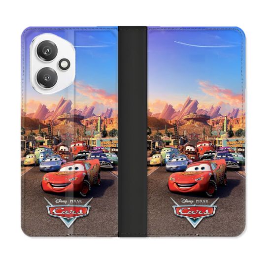 Housse cuir portefeuille Pour Honor 400 5G Cars Affiche
