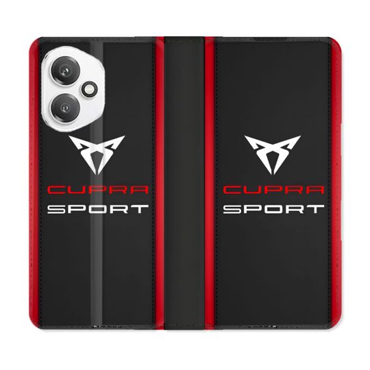 Housse cuir portefeuille Pour Honor 400 5G Cupra