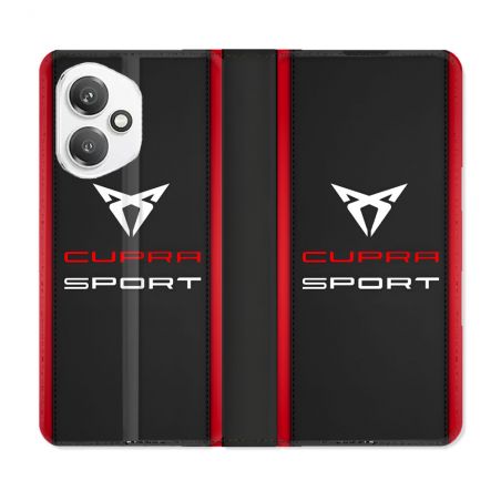 Housse cuir portefeuille Pour Honor 400 5G Cupra