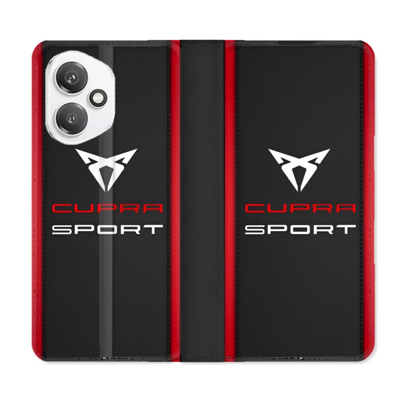 Housse cuir portefeuille Pour Honor 400 5G Cupra