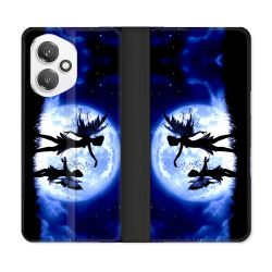 Housse cuir portefeuille Pour Honor 400 5G Fantastique Fee Lune