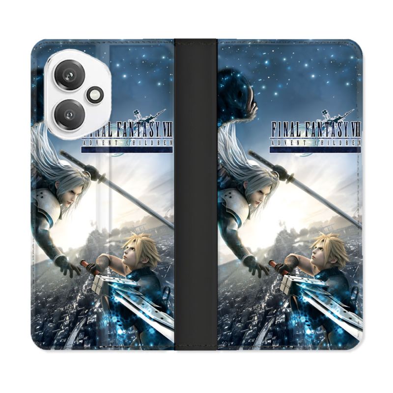 Housse cuir portefeuille Pour Honor 400 5G Final Fantaisy